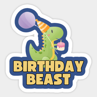 Birthday Beast Sticker